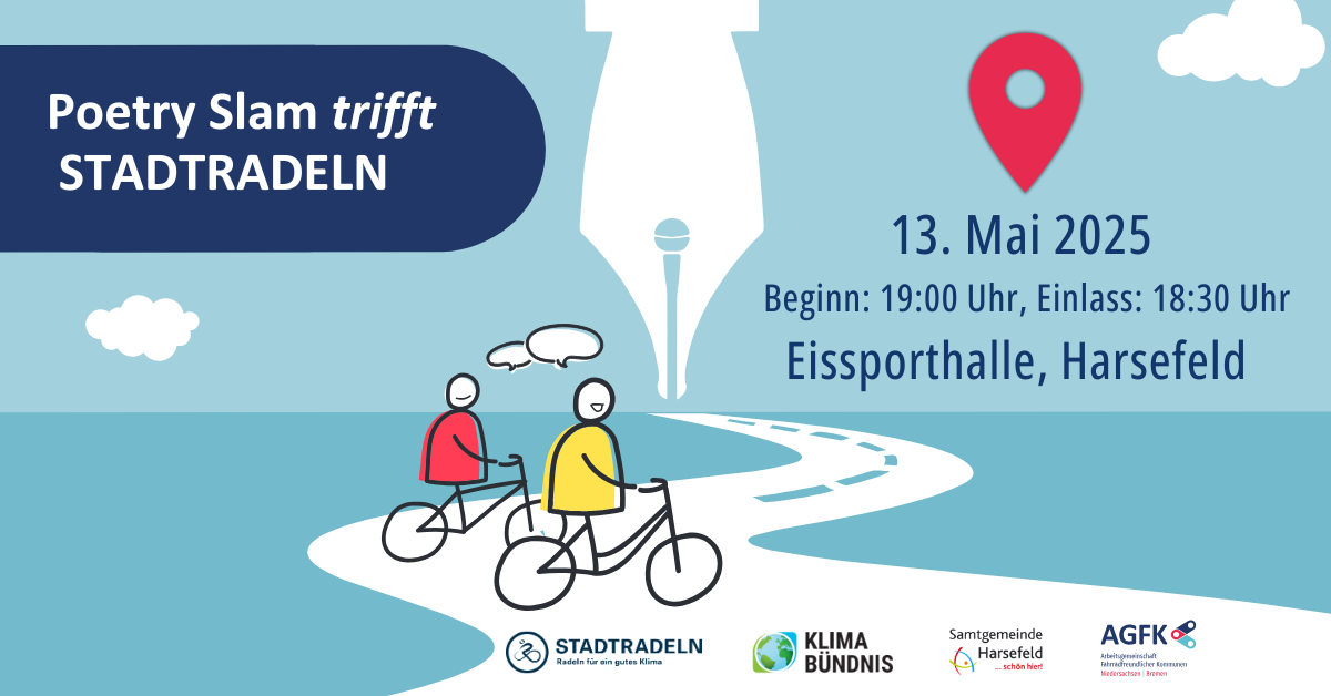 Poetry Slam macht STADTRADELN
